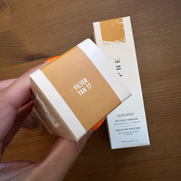 Lot Of 2 MORPHE  FILTER EFFECT SOFT-FOCUS FOUNDATION FILTER TAN 17 New In Box - Picture 3 of 9